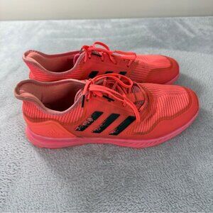 Adidas Adipower Hockey Red Black Men's Size 12 US/11 UK/46 2/3 EU/ FX2015 Style